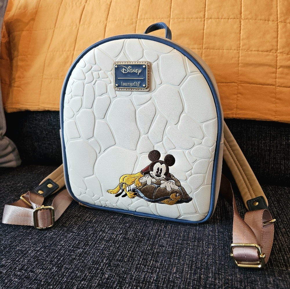 Loungefly Disney Mickey Mouse Turtle Shell Mini Backpack